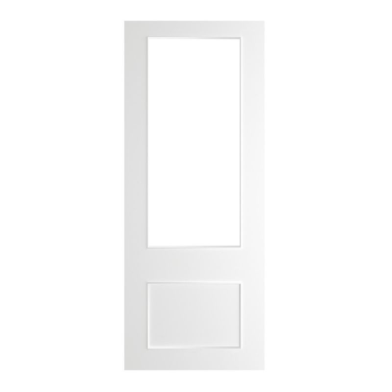 Deanta Sandringham White Primed Bevelled Glaze 1981mm x 838mm x 35mm
