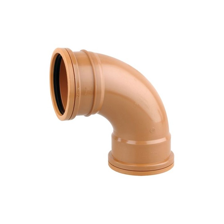 OsmaDrain Double Socket Short Radius Bend 87.5° 160mm 6D561