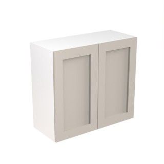 Flatpack Wall Unit Shaker Ultra Matt Light Grey 800mm - FKKH0738