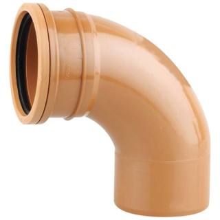 OsmaDrain Single Socket Short Radius Bend 87.5° 160mm 6D161