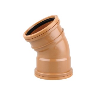 OsmaDrain Double Socket Short Radius Bend 30° 160mm 6D566