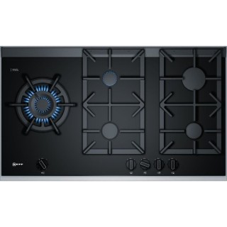 NEFF N90 Five Burners Gas Hob On Ceramic Glass Black 90cm - T29TS79N0