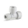 Hep2O HD12 28W End Reduced Tee 28mm x 22mm x 28mm White