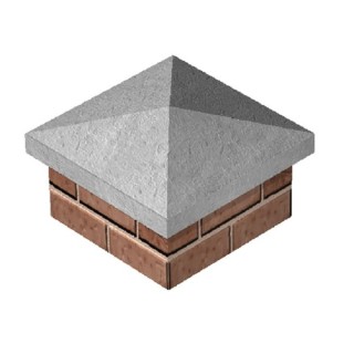 Supreme Concrete Pier Cap Buff 460mm x 460mm PC450