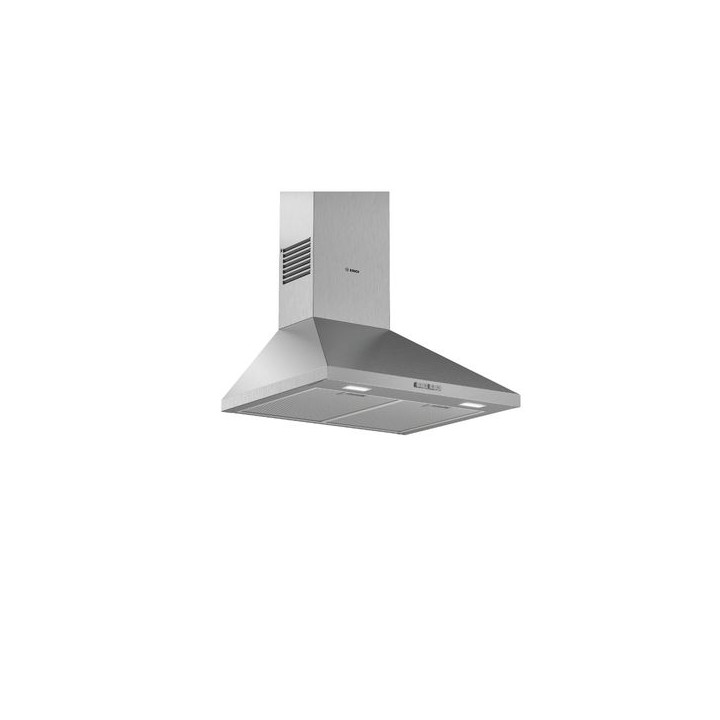 Bosch Serie 2 Pyramid Chimney Cooker Hood 60cm Stainless Steel - DWP64BC50B