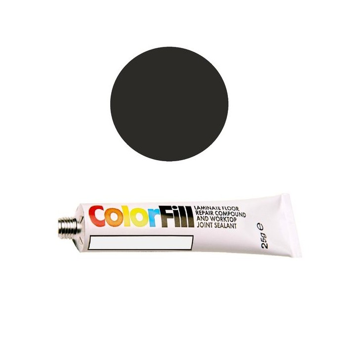 Unika Colorfill Black Granite For Use With Brassero Oak - Product Name - Black Stone Satin - Don Tello Marble - Seattle Steel