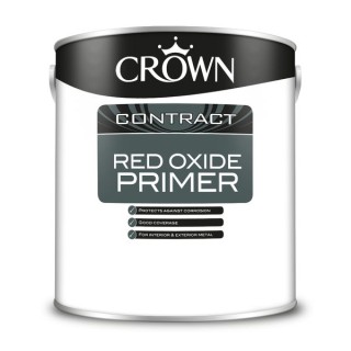 Crown Contract Red Oxide Primer 2.5 L