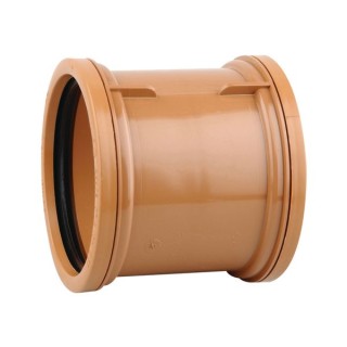 OsmaDrain Double Socket Pipe Coupler 160mm 6D205