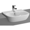 Vitra Zentrum Semi Recess 1 Taphole 500mm Basin 5635B003-0001