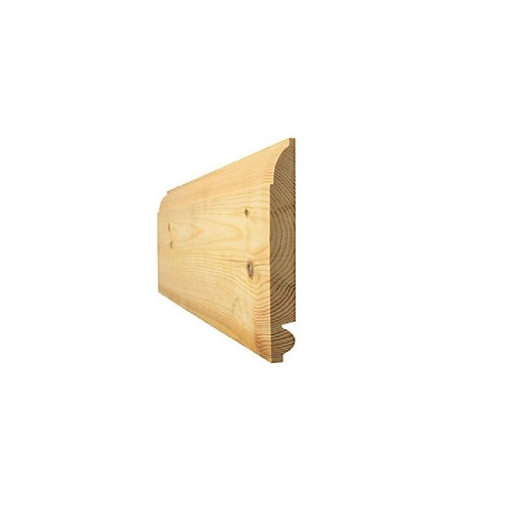 Skirting Torus/Ovolo Standard Patt 162S 25mm x 150mm (Fin Size 20mm x 144mm)