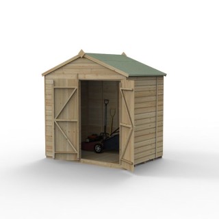 Beckwood 7x5 Apex Shed No Windows Double Door