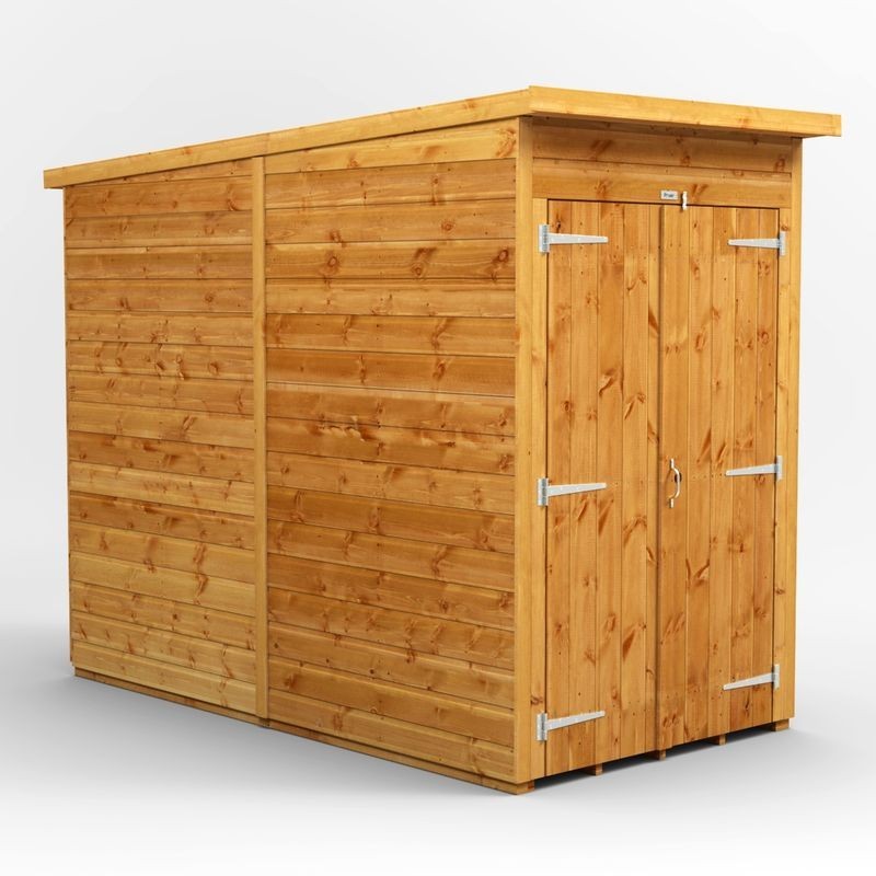 4 x 8 Power Pent Double Door Shed No Windows 4 x 8 Power Pent Double Door Shed No Windows