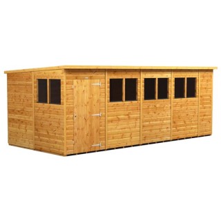 18 x 8 Power Pent Garden Shed
