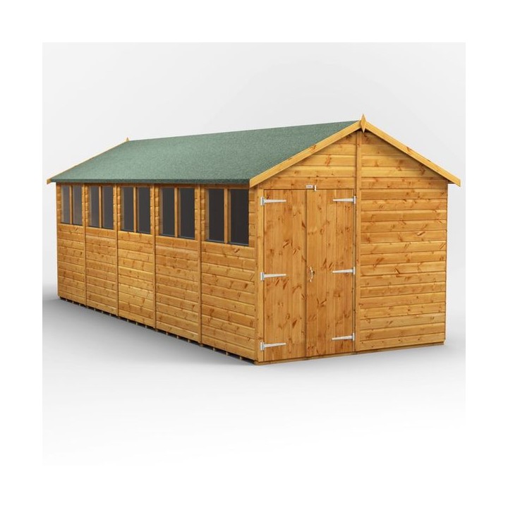 20 x 8 Power Apex Double Doors