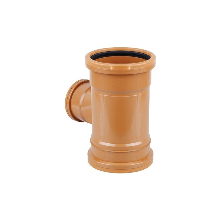 OsmaDrain Double Socket Unequal Junction 87.5° 110x160mm 6D199