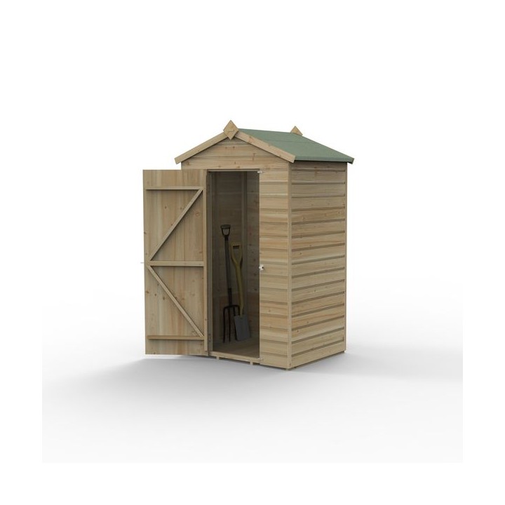 Beckwood 4x3 Apex Shed No Windows