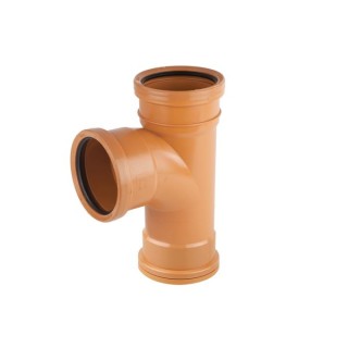 OsmaDrain Double Socket Equal Junction 87.5° 160mm 6D193