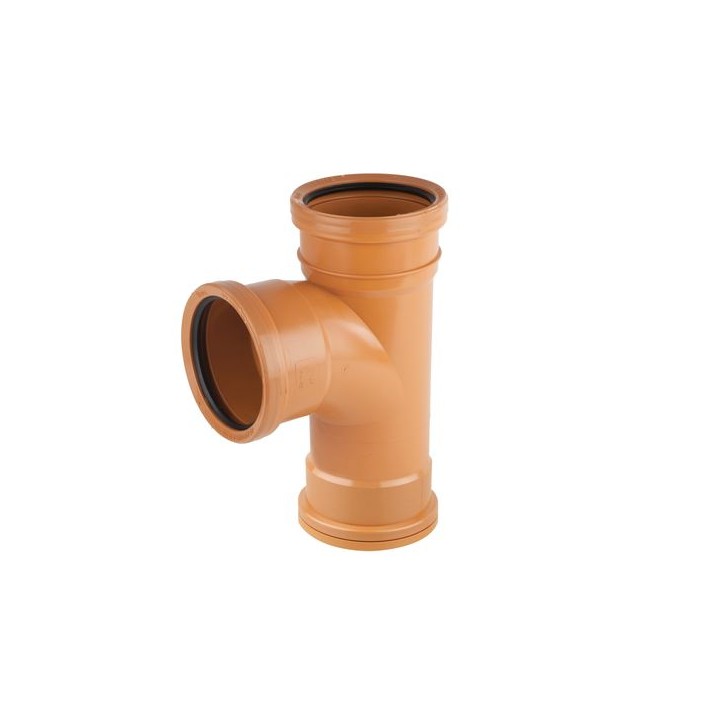 OsmaDrain Double Socket Equal Junction 87.5° 160mm 6D193