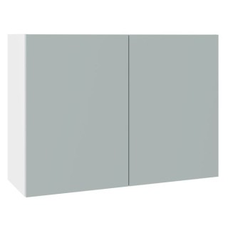 Flatpack 1000 Wall Kitchen Cabinet Slab Supermatt Aquamarine