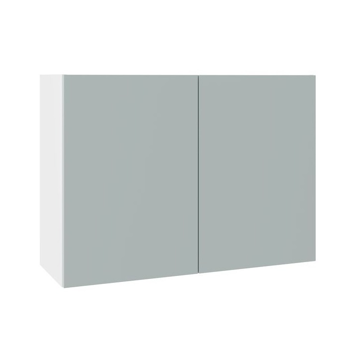 Flatpack 1000 Wall Kitchen Cabinet Slab Supermatt Aquamarine