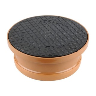 Osma 250mm Shallow Inspection Chamber Round Cover and Frame 4D325