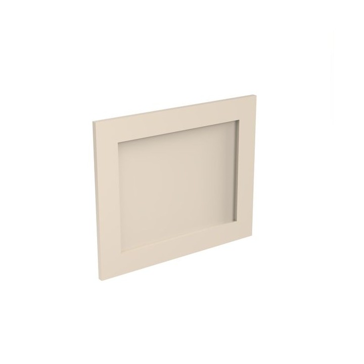 Integrated Extractor Door for Shaker Ultra Matt Cashmere 490mm x 596mm - FKKH0643