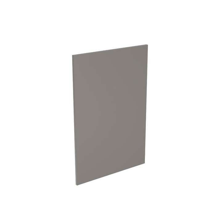 Base End Panel for J-Pull Super Gloss Dust Grey 900mm x 600mm - FKKJ0328