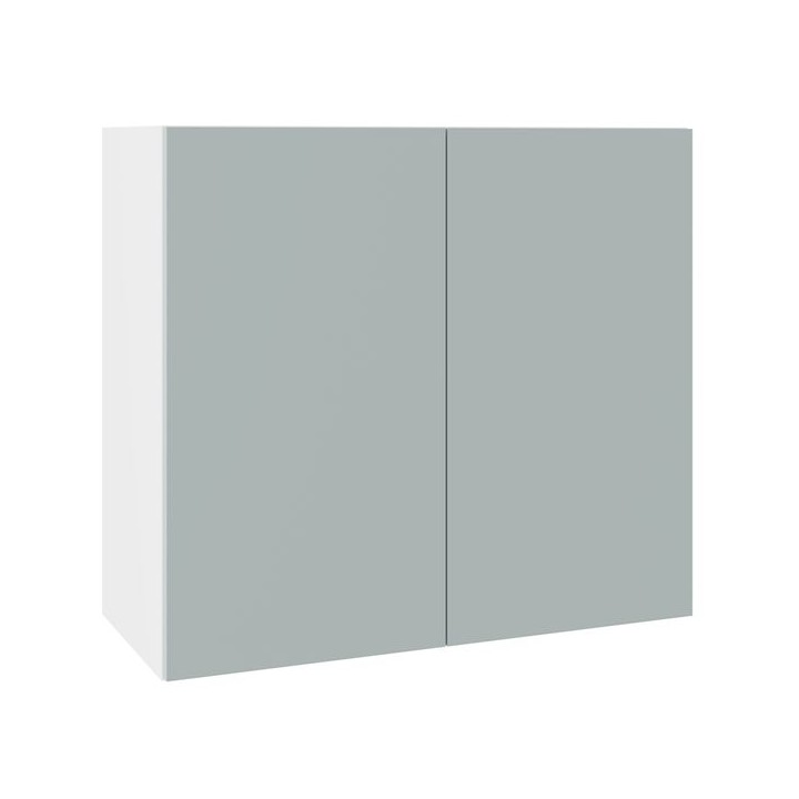 Flatpack 800 Wall Kitchen Cabinet Slab Supermatt Aquamarine