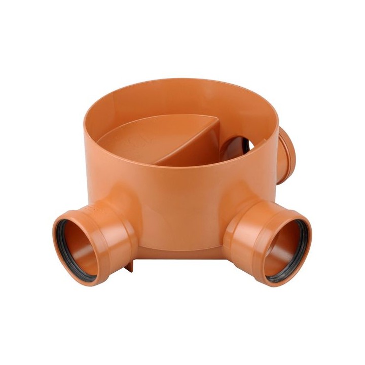 Osma 315mm Multi-Base Inspection Chamber Base inc. 90° Right-hand branch 110mm  4D912