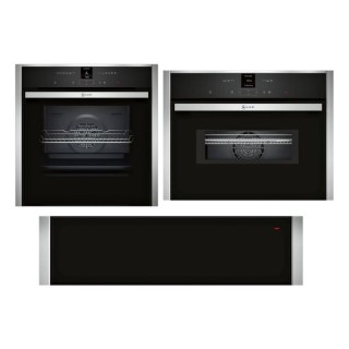 NEFF 156920 Single Oven & Multi Function Microwave & Warming Drawer