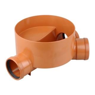 Osma 315mm Multi-Base Inspection Chamber Base inc. 45° Right-hand branch 110mm 4D914