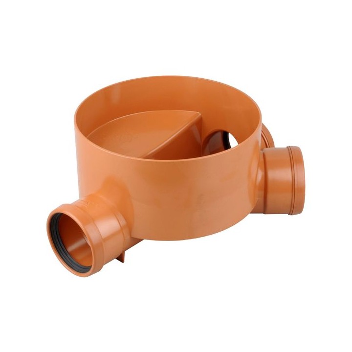 Osma 315mm Multi-Base Inspection Chamber Base inc. 45° Right-hand branch 110mm 4D914