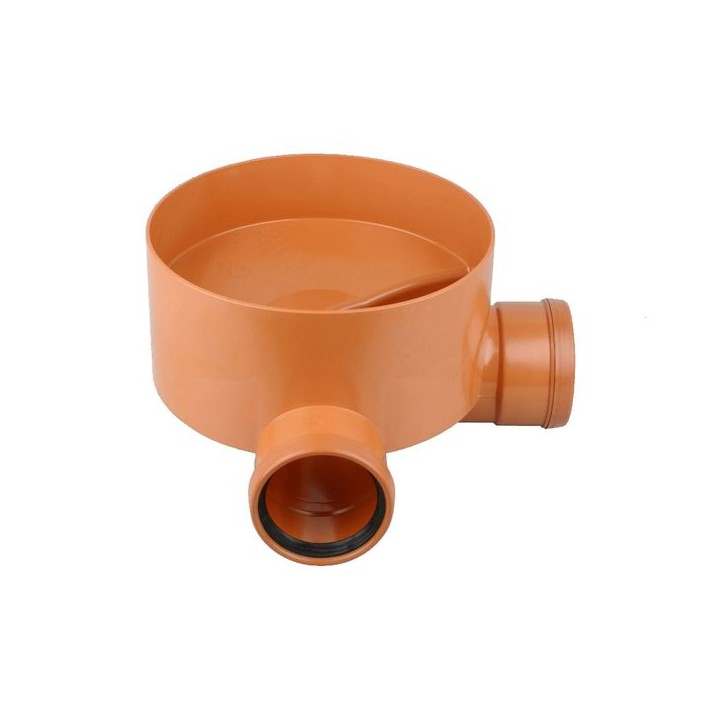 Osma 315mm Multi-Base Inspection Chamber Base inc. 90° Bent Channel 110mm 4D918