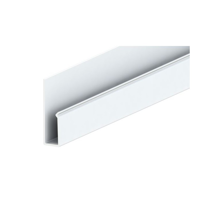 Liniar Soffit J Trim White 3000mm x 50mm (Pack of 5)