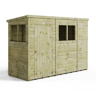 10x4 Premium Powersheds Pent