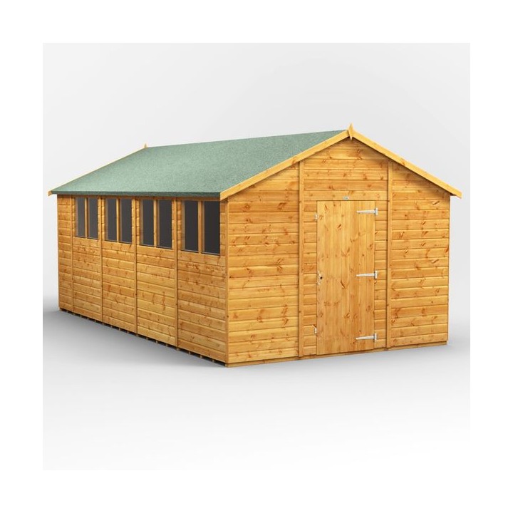 18 x 10 Power Apex Shed