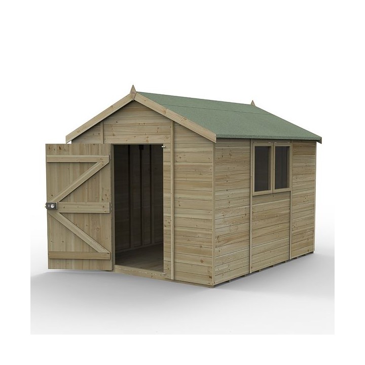 Timberdale 10 x 8 Apex Shed -INSTALLED