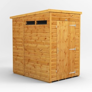 4 x 6 Power Pent Security Shed