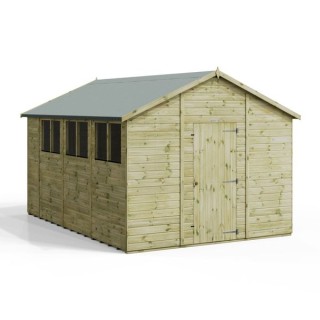 14x10 Premium Powersheds Apex