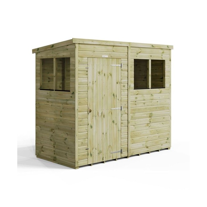 8x4 Premium Powersheds Pent