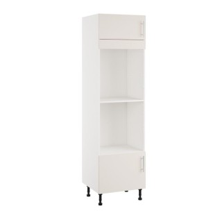 Essence Cashmere Grey 600mm 2 x Single Oven Tower Type D