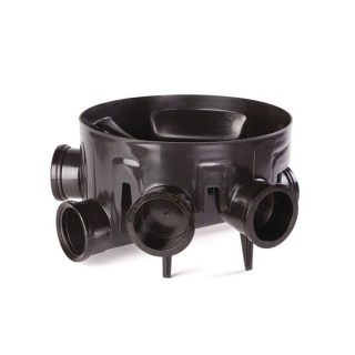 Osma 450mm Universal Inspection Chamber Base Straight Channel and 4x110mm Branches 4D922