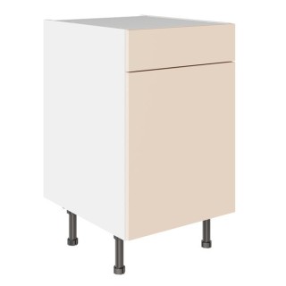 Flatpack 500 Drawerline Base Cabinet Slab Super Gloss Cashmere