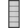 Deanta Shoreditch Black Prefinished Glazed 2040mm x 826mm x 40mm