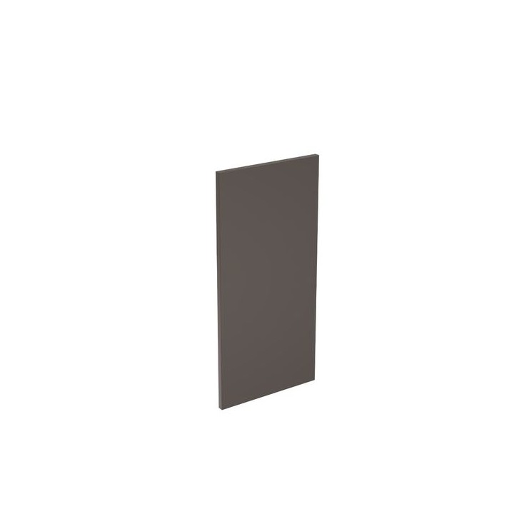 Wall End Panel for J-Pull Ultra Matt Graphite 800mm x 350mm - FKKJ0944