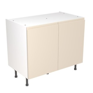 Flatpack Base Unit J-PULL Super Gloss Cashmere 1000mm