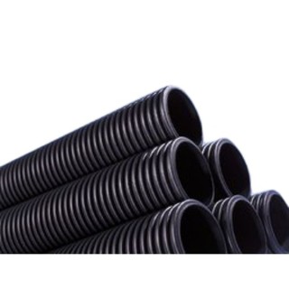 Wavin TwinWall 150mm Plain Ended Pipe - Unperforated 6m 6TW076