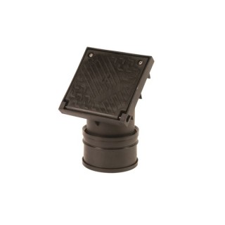 OsmaDrain Single Socket Square Top Rodding Point 110mm 4D361