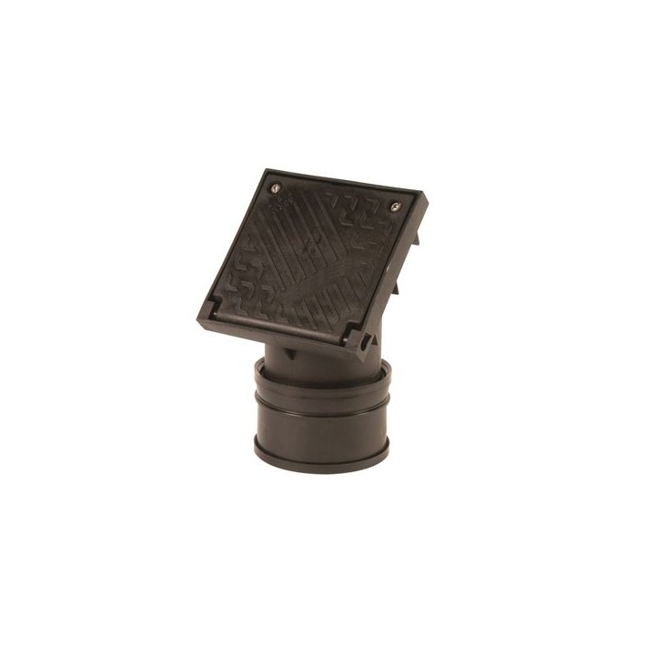 OsmaDrain Single Socket Square Top Rodding Point 110mm 4D361