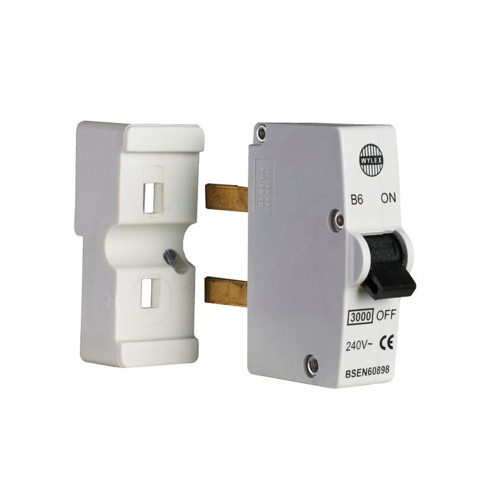 Wylex Std MCB 6A White B6